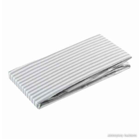Dreamaker 100% Cotton Luxurious Cot Fitted Sheet Stripe Baby Unisex RRP $39.95