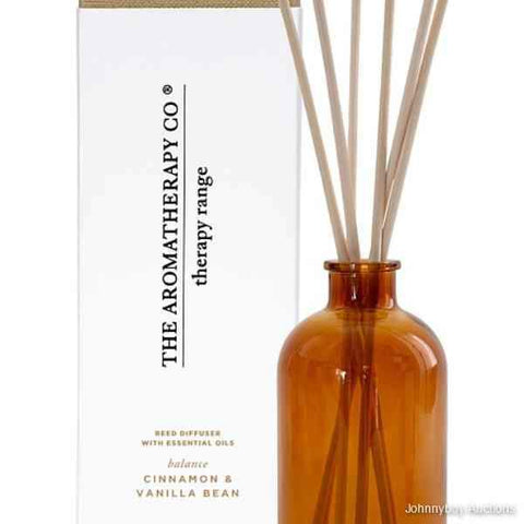 THERAPY DIFFUSER BALANCE - CINNAMON & VANILLA BEAN RRP $49.99
