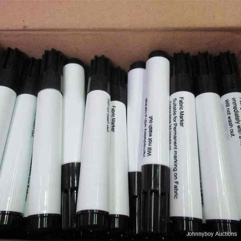 10 x Permanent Fabric Marking Pens
