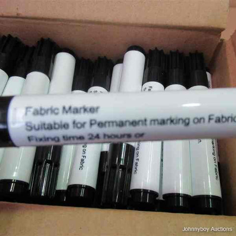 10 x Permanent Fabric Marking Pens