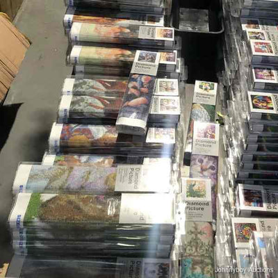 4 x Random Clearance Diamond Art Kit Sets Paintings Third