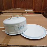 Deluxe White Metal Cake Tin
