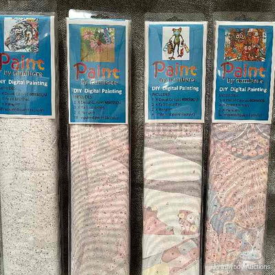 4 x Paint by Numbers 40x50