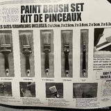 10 Piece Paint Brush Set