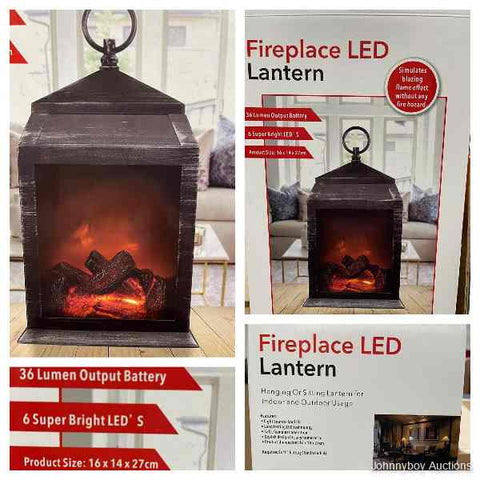 Fireplace LED Lantern