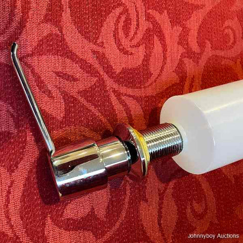 Under The bench deluxe chrome soap dispenser RRP $140.00