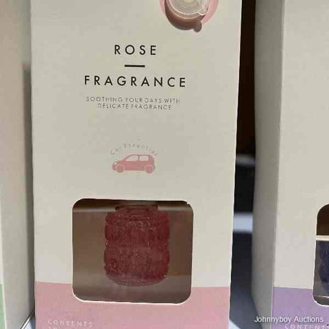 3 x Beautiful Car Diffusers