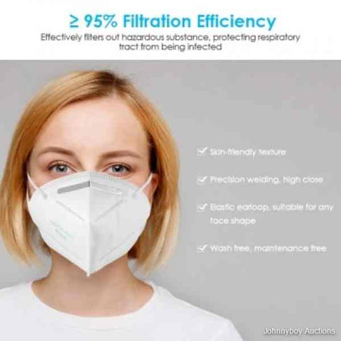 KN95 Face Masks Bulk Lot of 10
