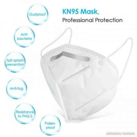 KN95 Face Masks Bulk Lot of 10